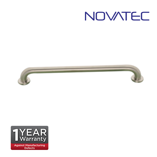 NOVATEC 700mm Stainless steel straight grab bar 38mm diameter GBAR-700X38